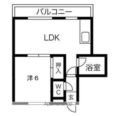 レインボーKAZUの間取り写真