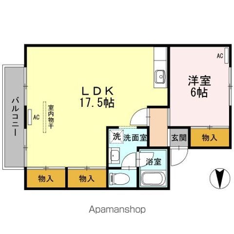セジュール住吉IIの間取り写真