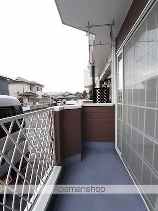 アグレブル北吉田[2DK/44.34m2]のバルコニー