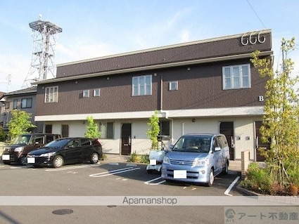 アルフラット椿　Ｂ棟[2LDK/66.32m2]の外観3