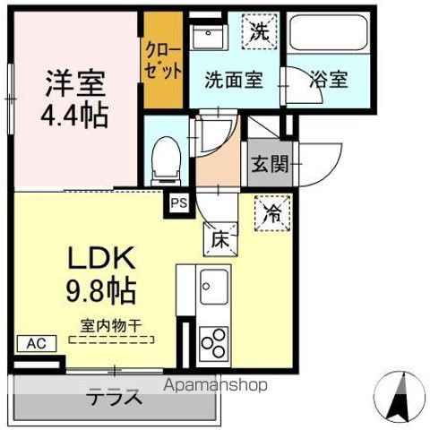 ヴィエントの間取り写真