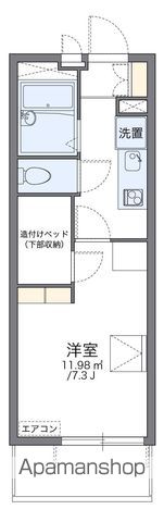 レオパレスルキアスの間取り写真