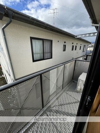 パークビレッジいいだＢ[2K/38.83m2]のバルコニー