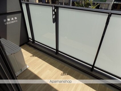 ルネフラッツ庄内通駅前[1K/22m2]のバルコニー