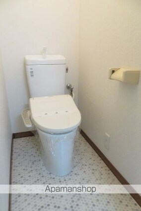 ヴィラコート水の森[1K/20.16m2]のトイレ