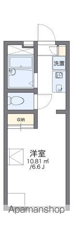 【横浜市港南区東永谷のアパートの間取り】