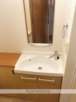 東京都目黒区目黒１丁目[1K/22.41m2]の洗面所