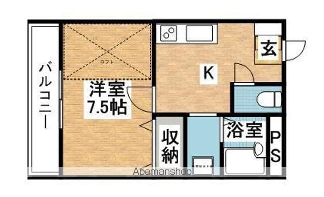 ピア門松A棟の間取り写真