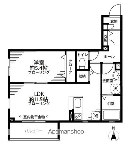 【シャルマントミールの間取り】