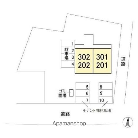 キャッスルタウン 301 ｜ 千葉県佐倉市宮小路町13-2（賃貸アパート1LDK・3階・56.46㎡） その16