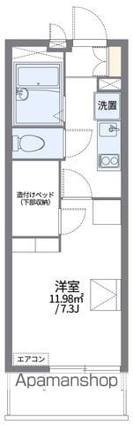 レオパレス千世の間取り写真