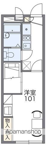 レオパレスピュアの間取り写真