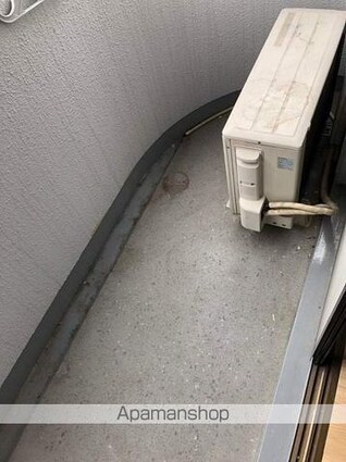 広島県広島市安佐南区緑井３丁目[1K/22.32m2]のバルコニー
