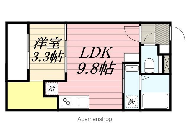 【ＣＨＥＲＩＭ戸畑Ⅲの間取り】