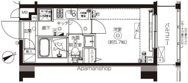 ＺＯＯＭ上板橋の間取り