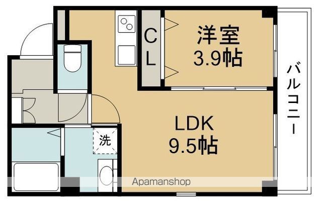 クレールメゾン向丘の間取り写真