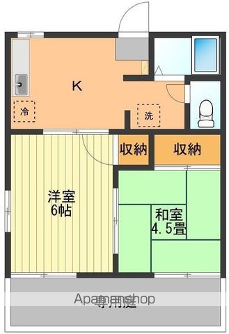 ドエル熊川の間取り写真