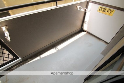 広島県広島市安佐南区西原２丁目[1K/19.02m2]のバルコニー
