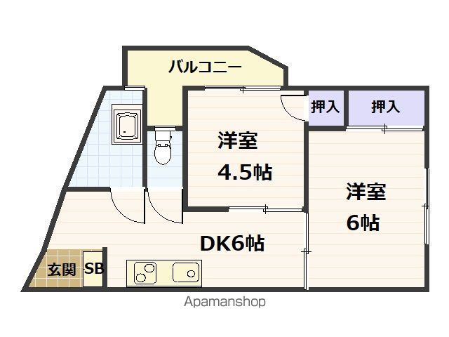 惣田ビルの間取り写真