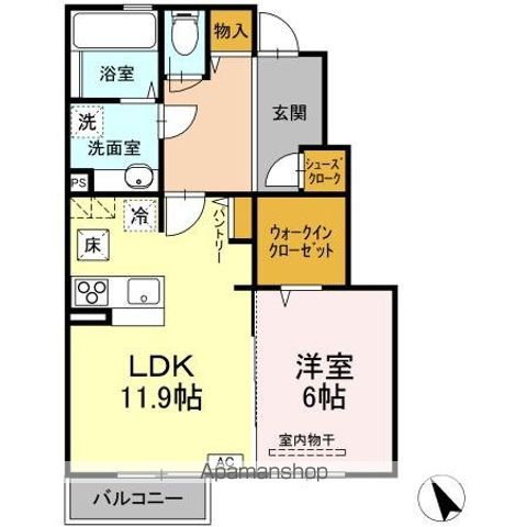 プランドールの間取り写真