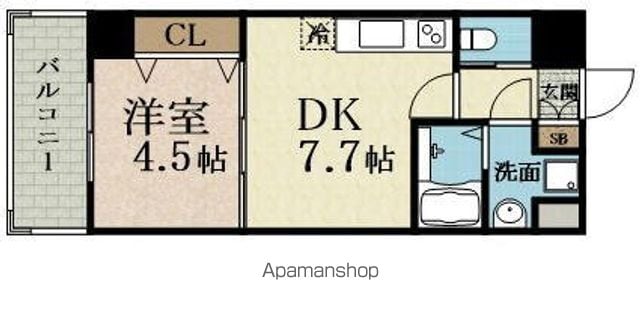 MSR新大阪南の間取り写真