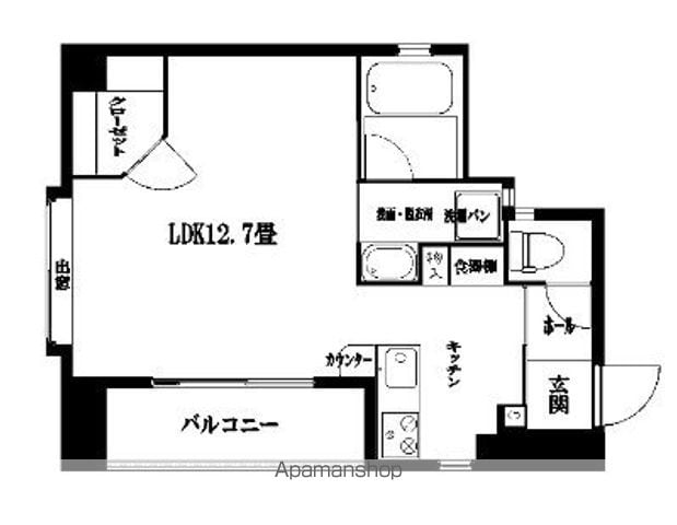 レジデンス光・上之園の間取り写真