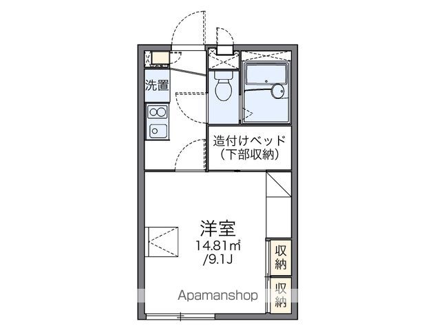 レオパレスPARC SIDEの間取り写真