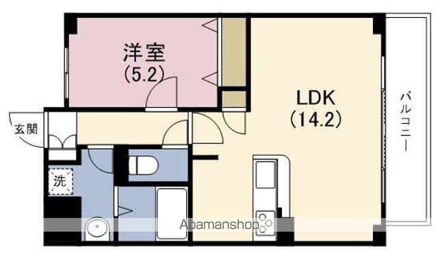 ベルンガーデン上本町の間取り写真