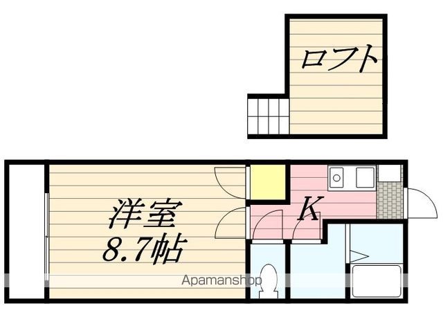 フッサクレストの間取り写真