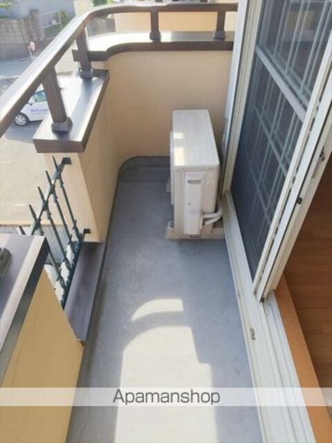 ソルエール梅原[1K/27.6m2]のバルコニー