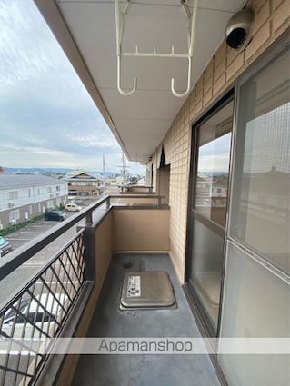 ニューエルディム裕Ⅱ[2LDK/66.27m2]のバルコニー