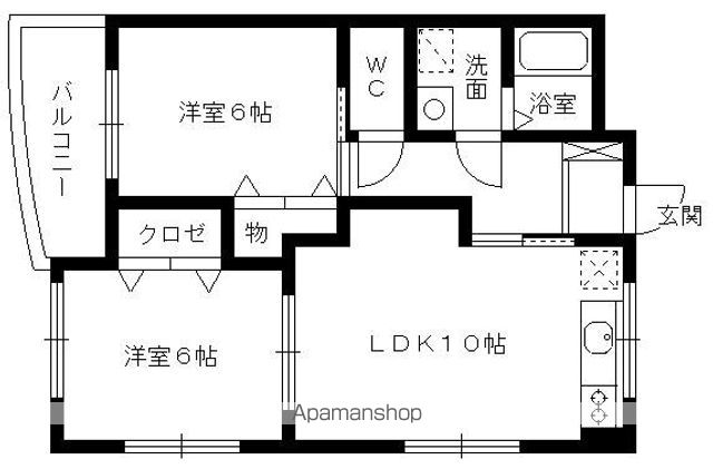 コーポT&Mの間取り写真