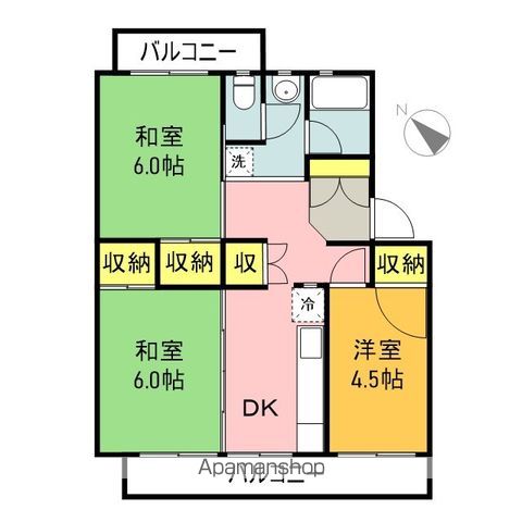 エレガンス門池の間取り写真