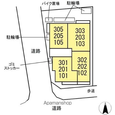 レクシア南田中 202 ｜ 東京都練馬区南田中４丁目4-6（賃貸アパート1LDK・2階・33.09㎡） その18