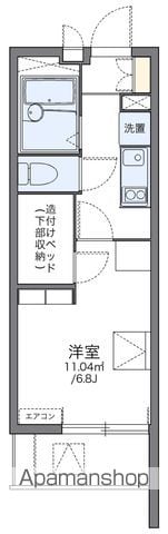 レオパレスKAZUIIIの間取り写真