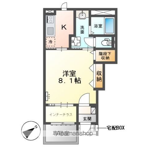 ベルクレインの間取り写真