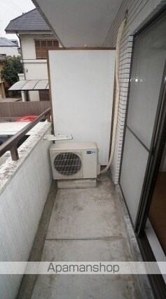 広島県広島市西区大芝２丁目[1K/19.44m2]のバルコニー