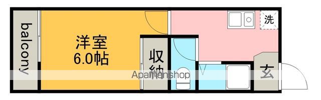 EAST COURT 両郷Aの間取り写真