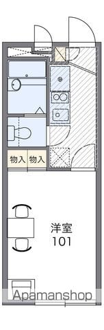 レオパレス上柏尾の間取り写真