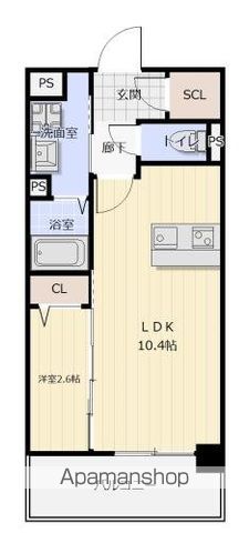 同じ建物の物件間取り写真 - ID:240030389217