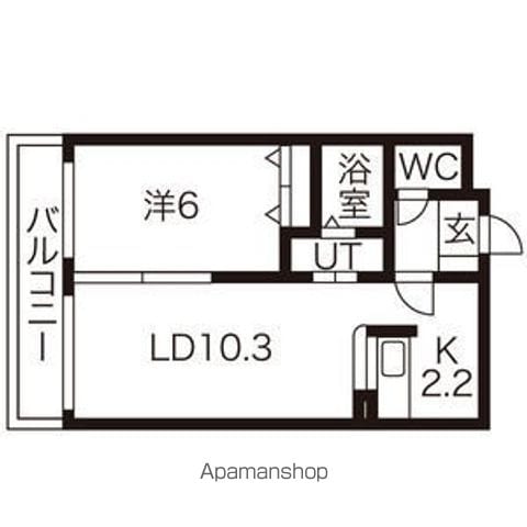 エルミタージュの間取り写真