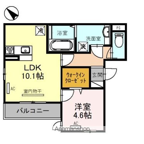 同じ建物の物件間取り写真 - ID:227083674953