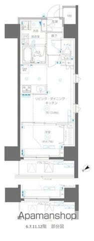 アルファレジデンシア南千住の間取り写真
