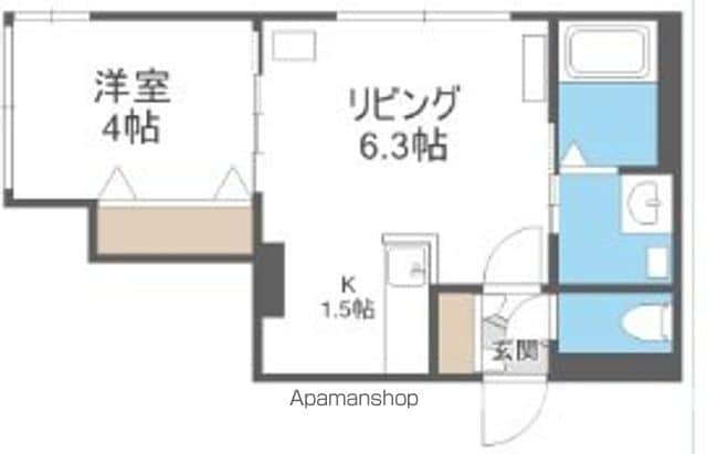 PRIME COURT北円山の間取り写真