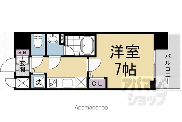 ベラジオ雅び西大路五条IIの間取り写真