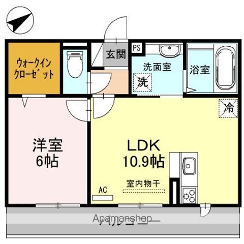 メゾンヴィラ栗東の間取り写真