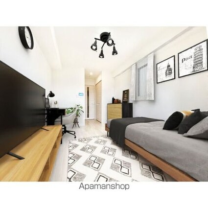 ４０６号室１２月中契約開始までＡＤ２　ＣＰ中ＳーＲＥＳＩＤ[1K/25.52m2]のリビング・居間