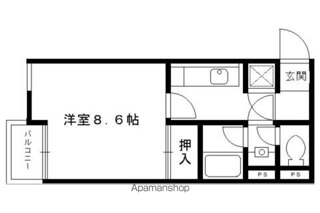 エレガンスコート北山の間取り写真