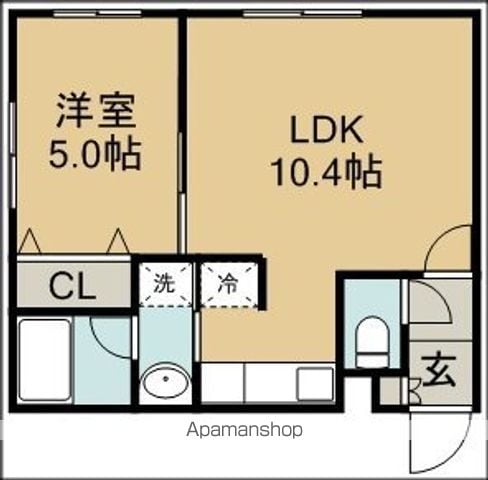 ポーザ福住の間取り写真