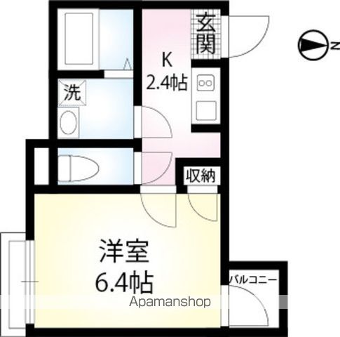 【ドエルシバマタの間取り】